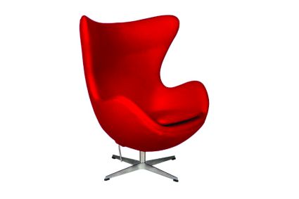 EGG CHAIR - Rouge